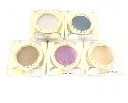 L'Oreal Color Appeal Mono Eyeshadows Chrome Intensity