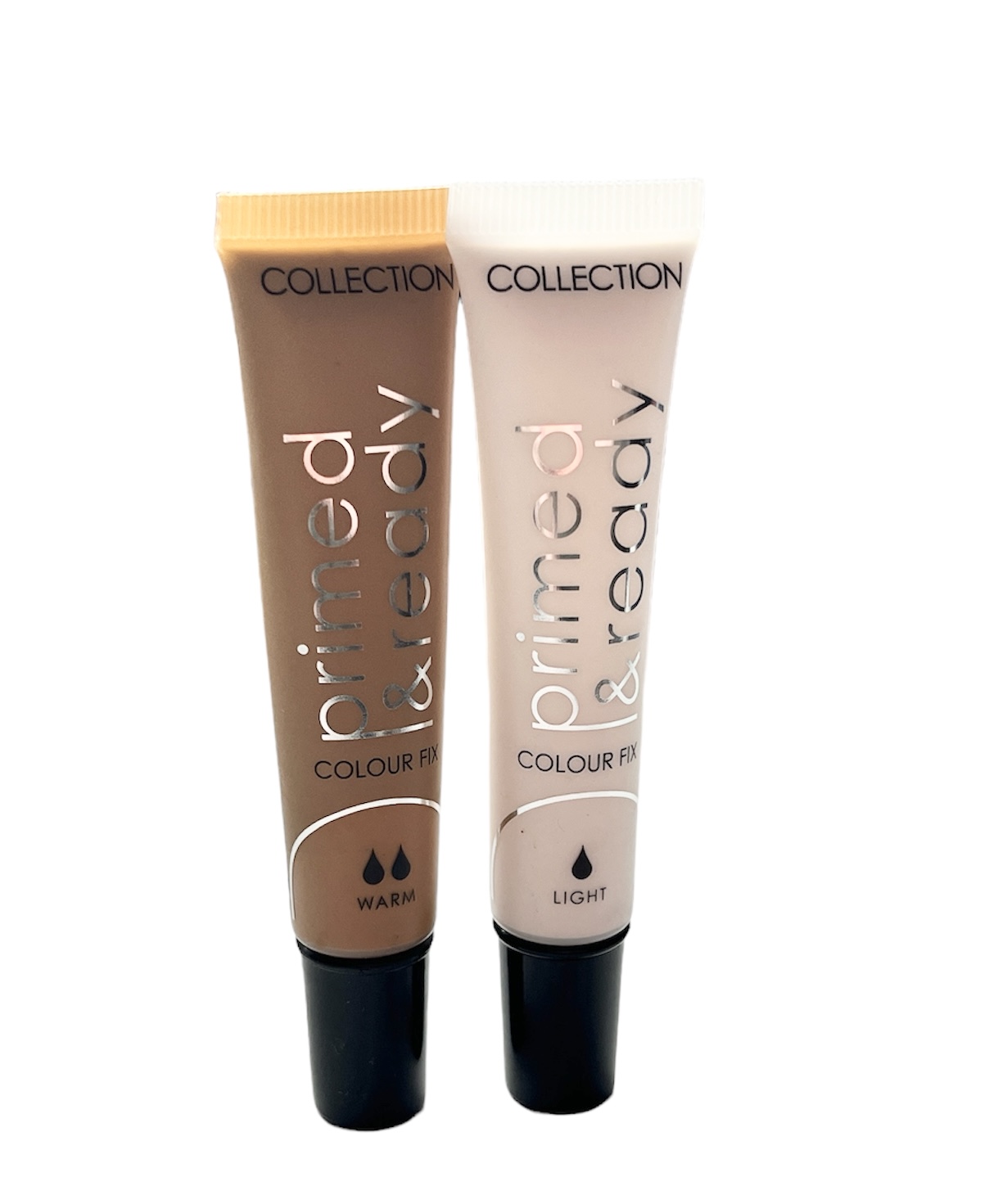 Collection Primed & Ready Colour Fix, Shade Adjuster, Shade Match Light, Warm